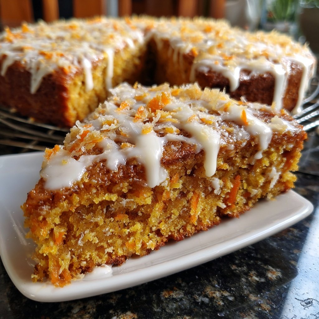 Karottenkuchen Saftig Vom Blech