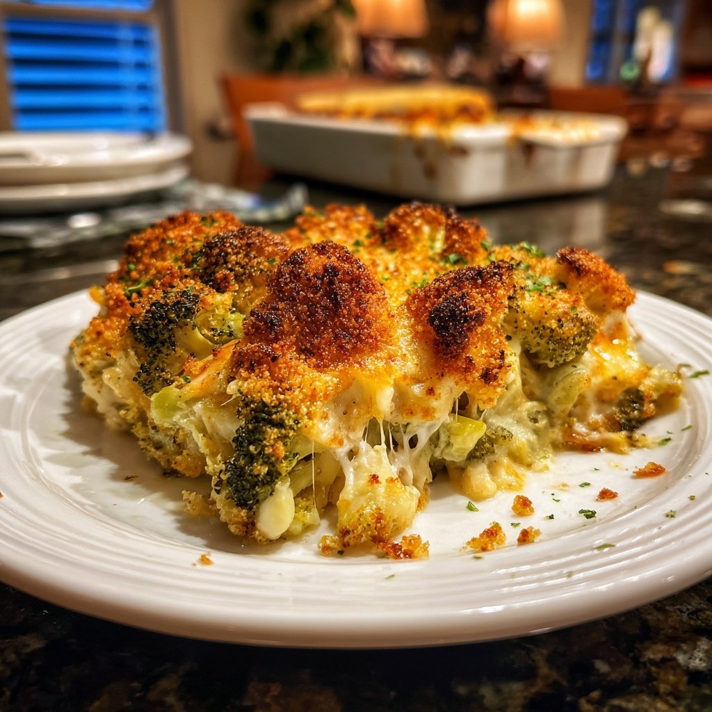 Brokkoli Auflauf Mit Lauch