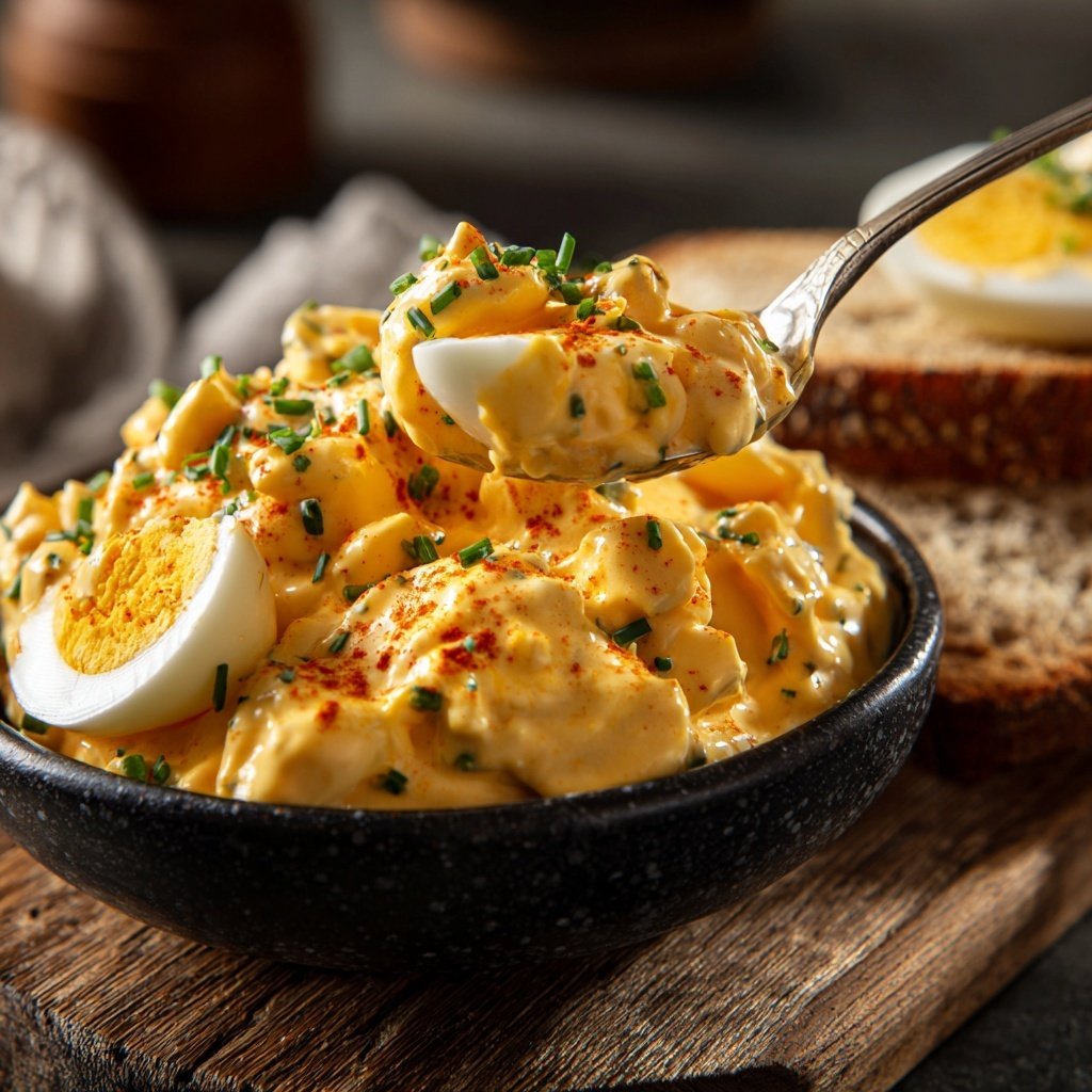 Schnell & Einfach 10-Minuten-Eiersalat mit Joghurt