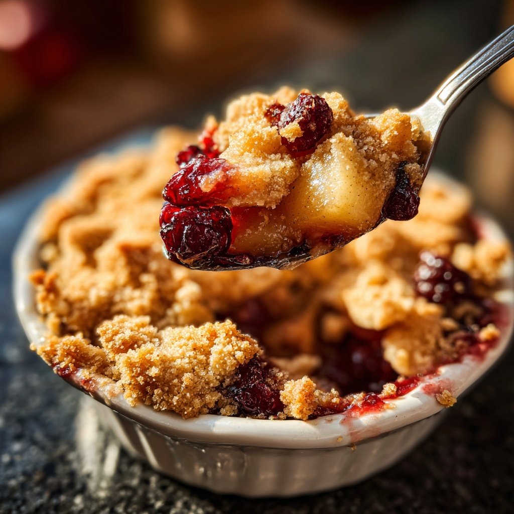Traditionelle Cranberry-Apfel-Füllung