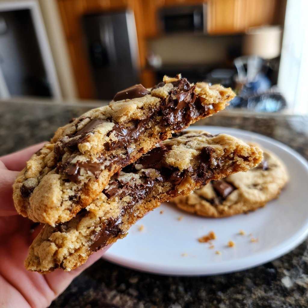 Zwei-Chip-Schokoladenkekse