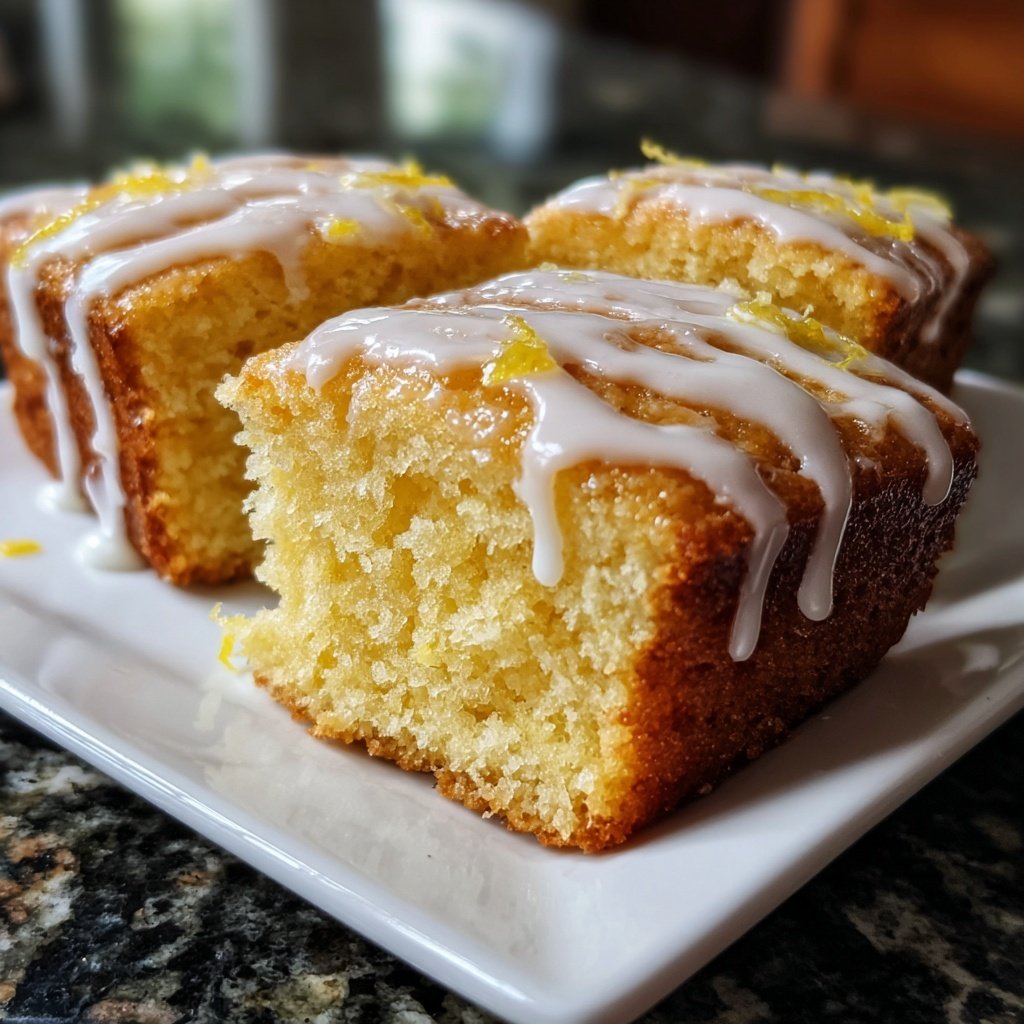 Zitronenkuchen saftig