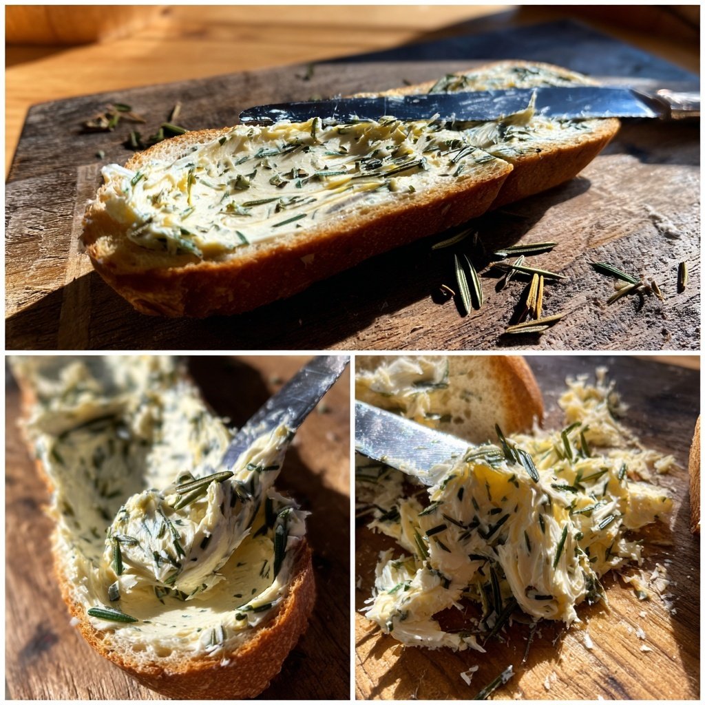 Kräuterbutter Mit Rosmarinnadeln