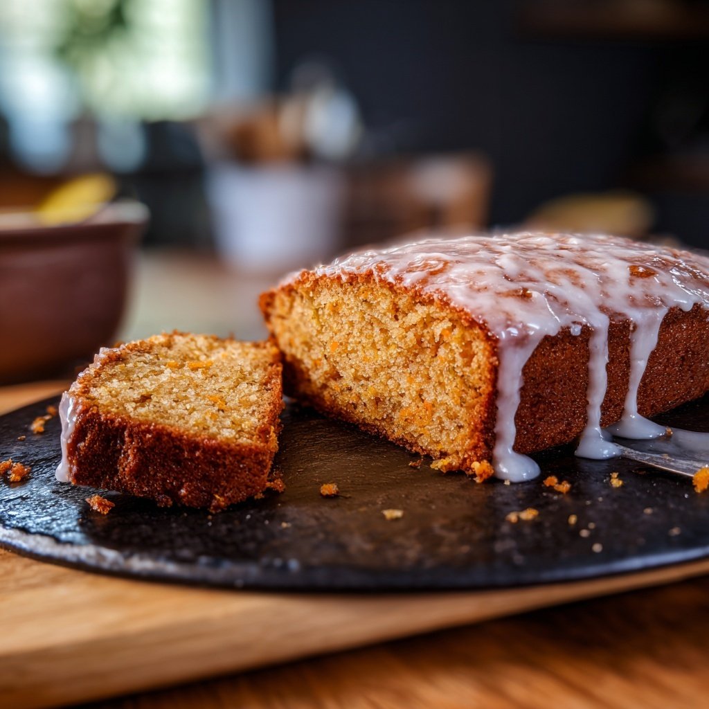 Karottenkuchen Mit Zimt Glasur