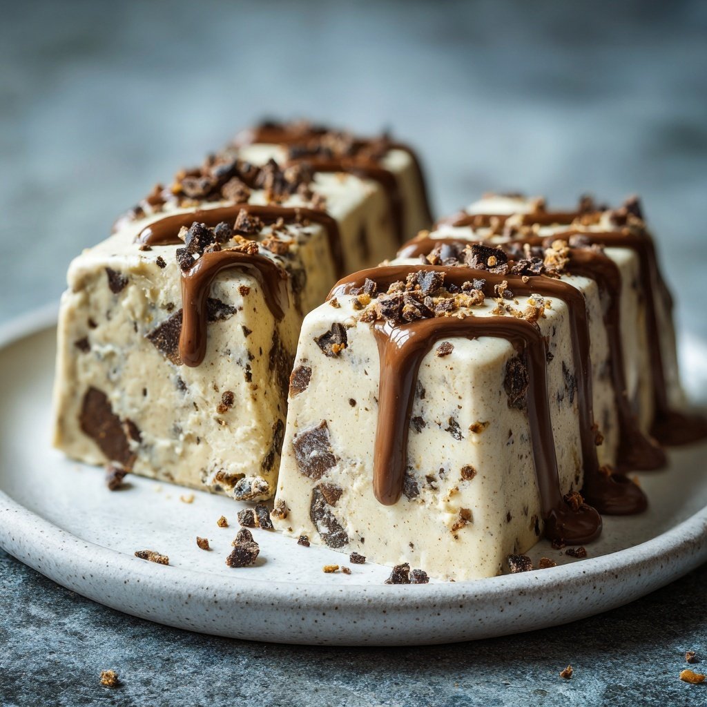 Joghurt-Weihnachts-Schokoriegel