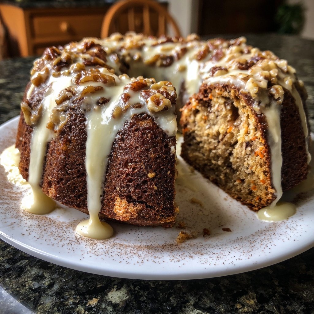 Karottenkuchen Mit Nüssen