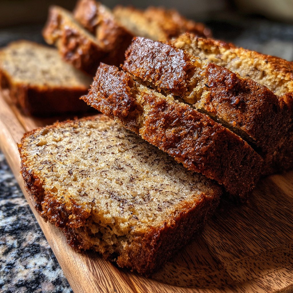 Bananenbrot mit Mandelmehl