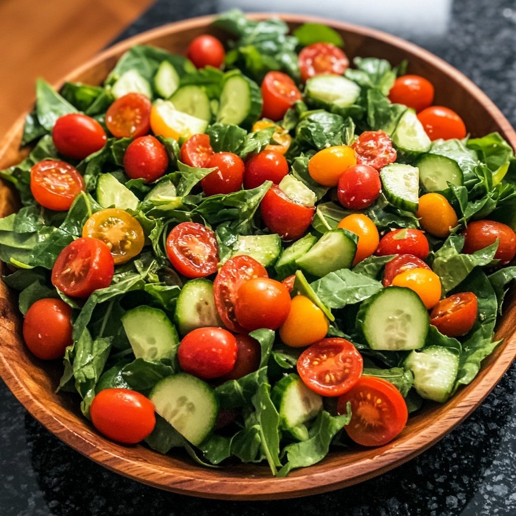 Einfacher Grüner Salat