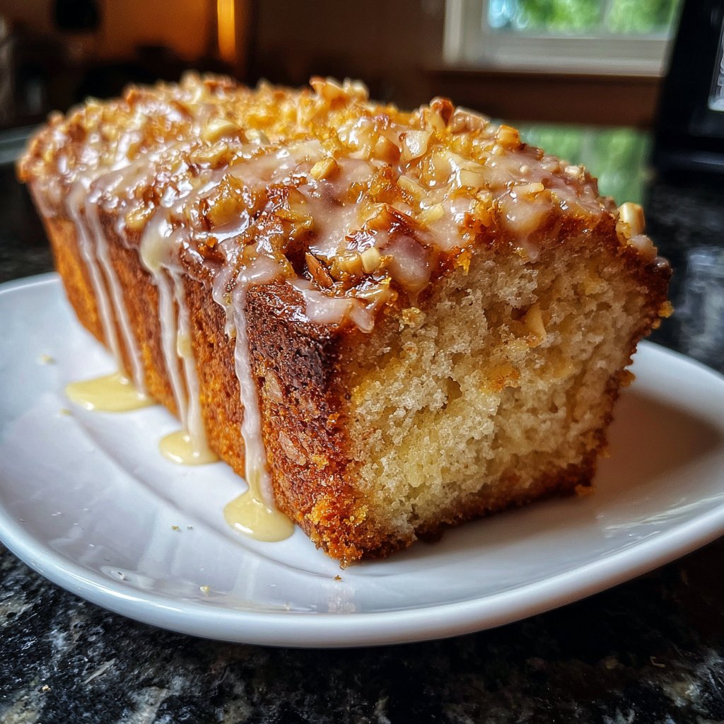 Zitronenkuchen mit Mandeln